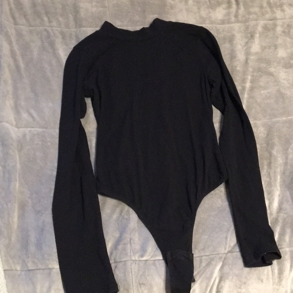 black bodysuit